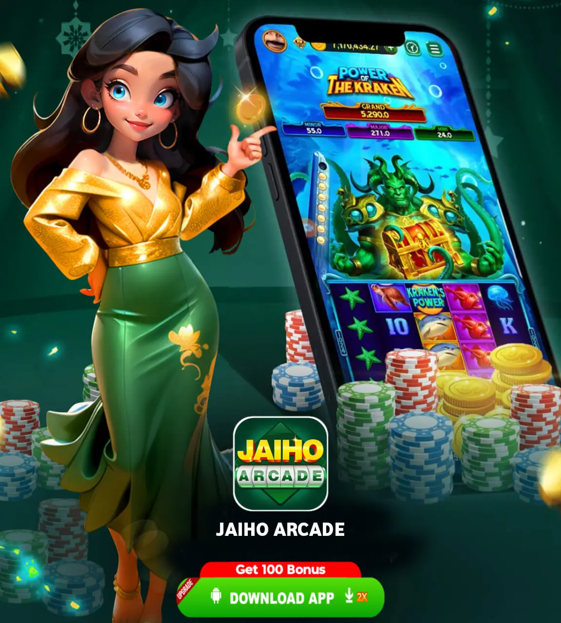 Jaiho Arcade Apk Banner